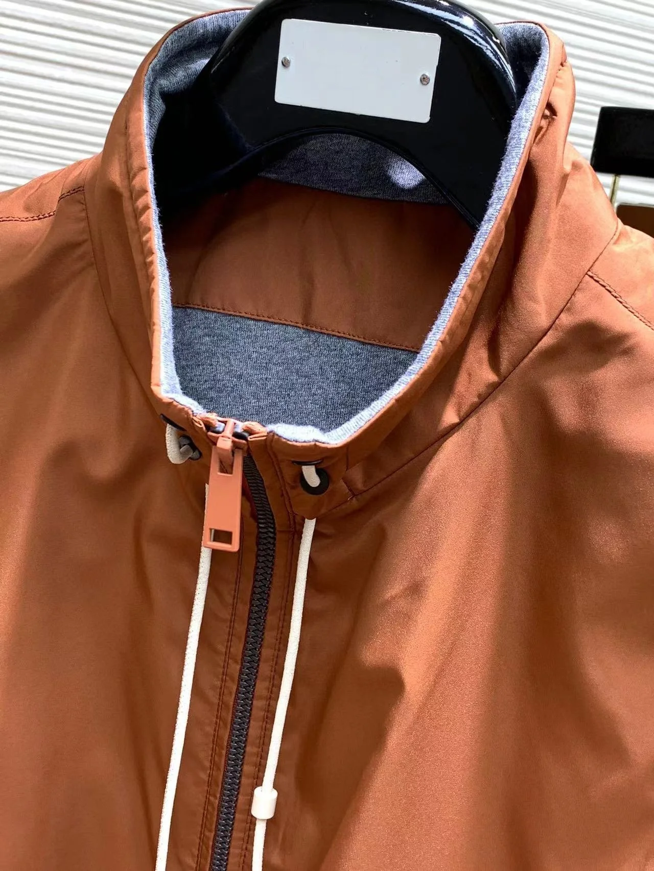 Zz 패션 브랜드 스탠딩 넥 방풍 및 다목적 캐주얼 민소매 조끼, 남성 코트, GIOIO, 2024ss 신제품