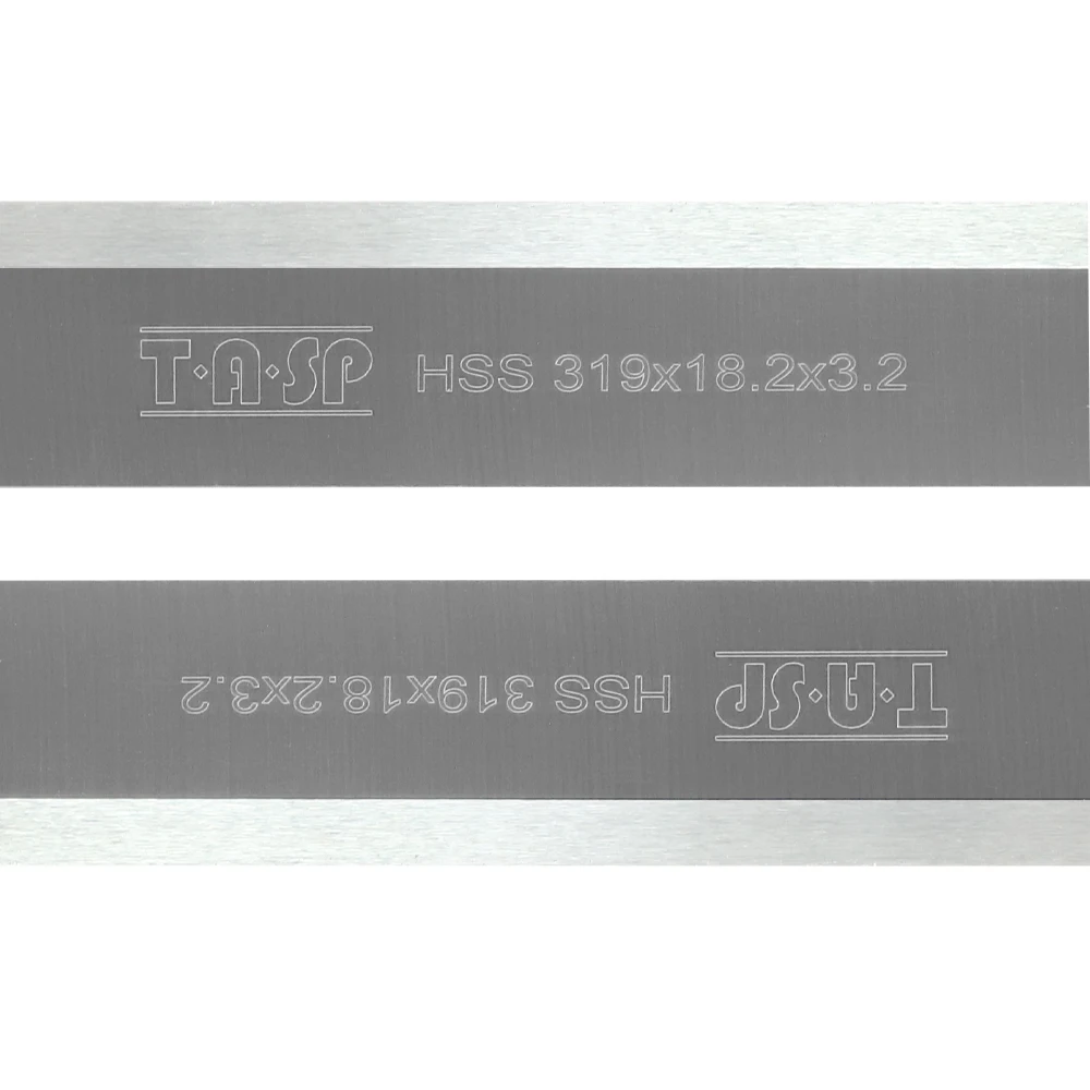 319mm HSS Thickness Wood Planer Blade Knife 319x18.2x3.2mm Single Edged for Ryobi ETP1531AK JET JWP-12 GMC MA1931 Corvette 21 woodworking tools planer blades