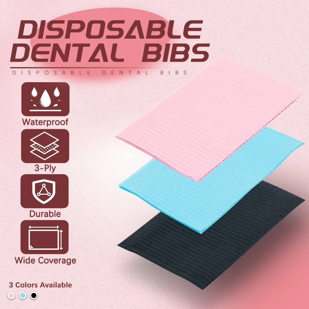 Disposable Tattoo Clean Pad 25/50/100Pcs Tattoo Waterproof Table Covers Patient Dental Napkins Accessories
