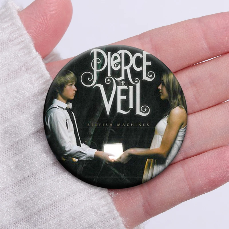 Pierce The Veil Album Art Cartoon Badge Handmade Brooch Pins