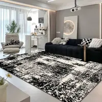 Nordic Modern Abstract Carpets for Living Room Home Floor Mat Study Large Area Rug Washable Bedroom Decor Minimalist Carpet 1