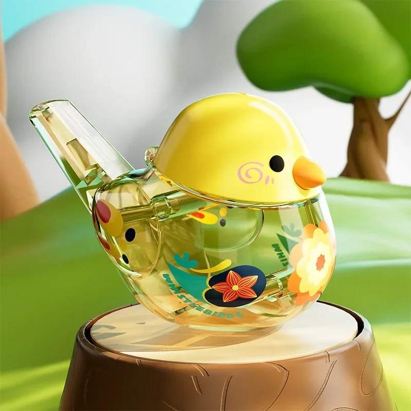 Water Bird Whistle for Children Toys, Bird's Call for Babies, Can Add Water to Whistle for Training Musical Instrume Kids Gifts 4