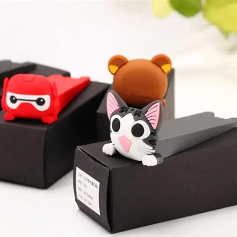 Door Stopper Cartoon Silicone Wedge Door Catcher Block Home Office Children Security Card Bear Armor Cat Shape door stopper silicone door stopper door stopper bumpers