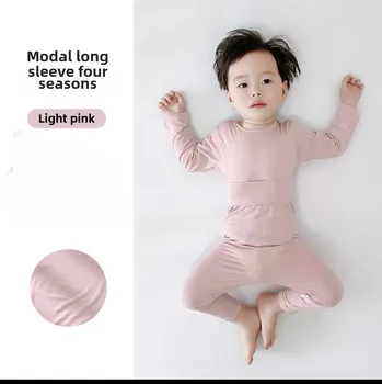 مجموعة ملابس نوم بيجامات للأطفال الصغار 8