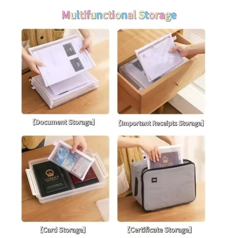 Set of Waterproof Mesh Zipper Pouches for Versatile Storage and Organization