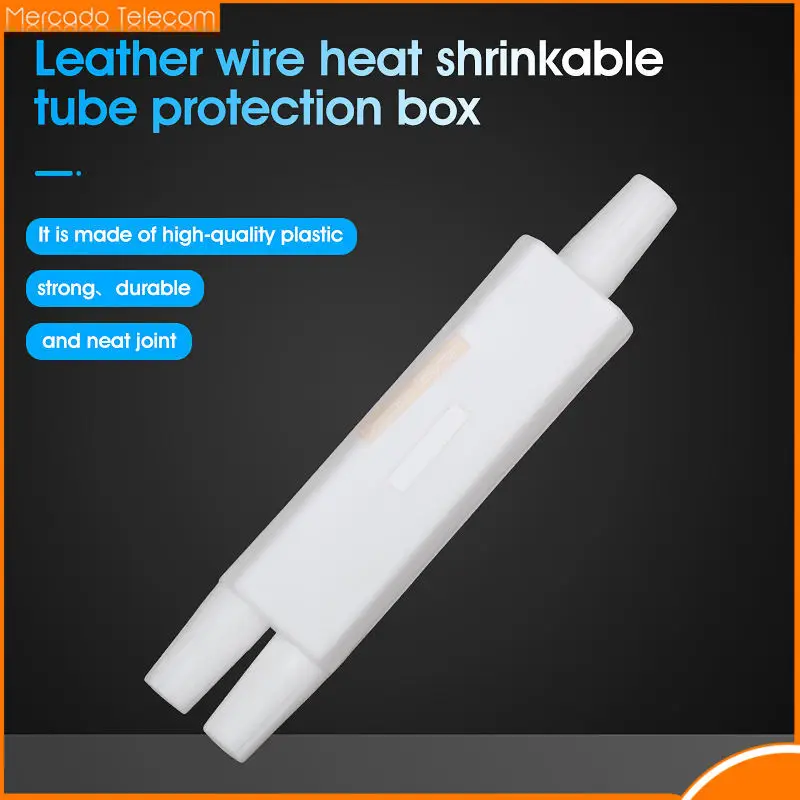 

Free Shipping Optical Fiber Protection Box, 1 in 2 out, Drop Cable, Optic, Heat Shrinkable Tube, Welding Protection Box