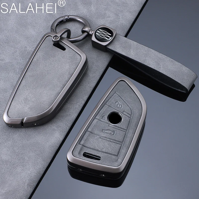

Metal Luxury Car Key Holder Cover for BMW X1 X3 X4 X5 F15 X6 F16 G30 7 Series G11 F48 F39 520 525 f30 118i 218i 320i Accessories