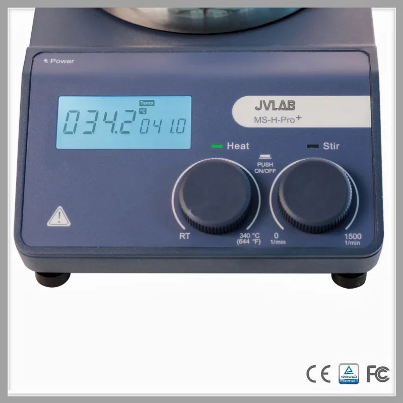 Hotplate Magnetic Stirrer Package Max.Capacity 20L LCD Display Magnetic Stirrer 5'' Ceramic Hotplate Up To 340 (C) MS-H-PRO+