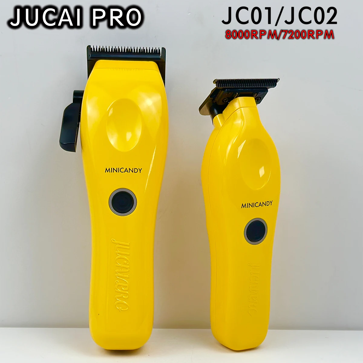 JUCAI PRO JC01 JC02 8000RPM Professional Hair Clipper DLC FADE