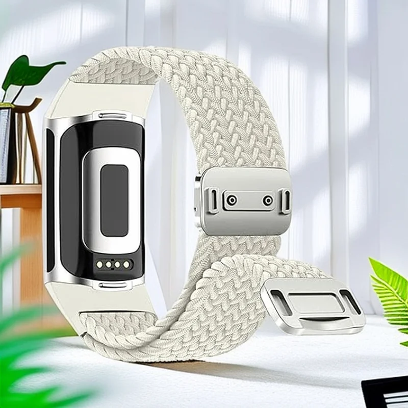 Magnetic Elastic Braided Loop Replacement Band Strap