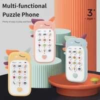Baby Telephone Music Toy Sound Machine Kids Infant Early Educational Mobile Phone Gift 1