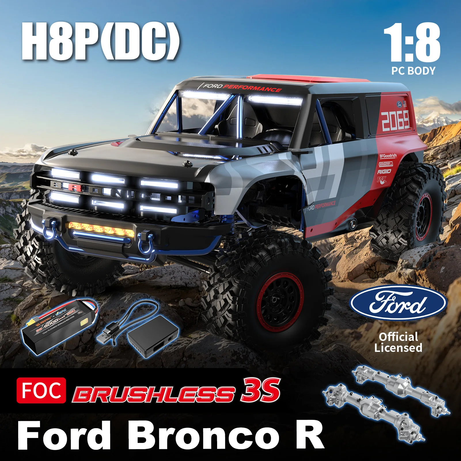 MJX H8P (Teranty) ALLROCK Defender 4WD, обзор, отзывы, характеристики, купить