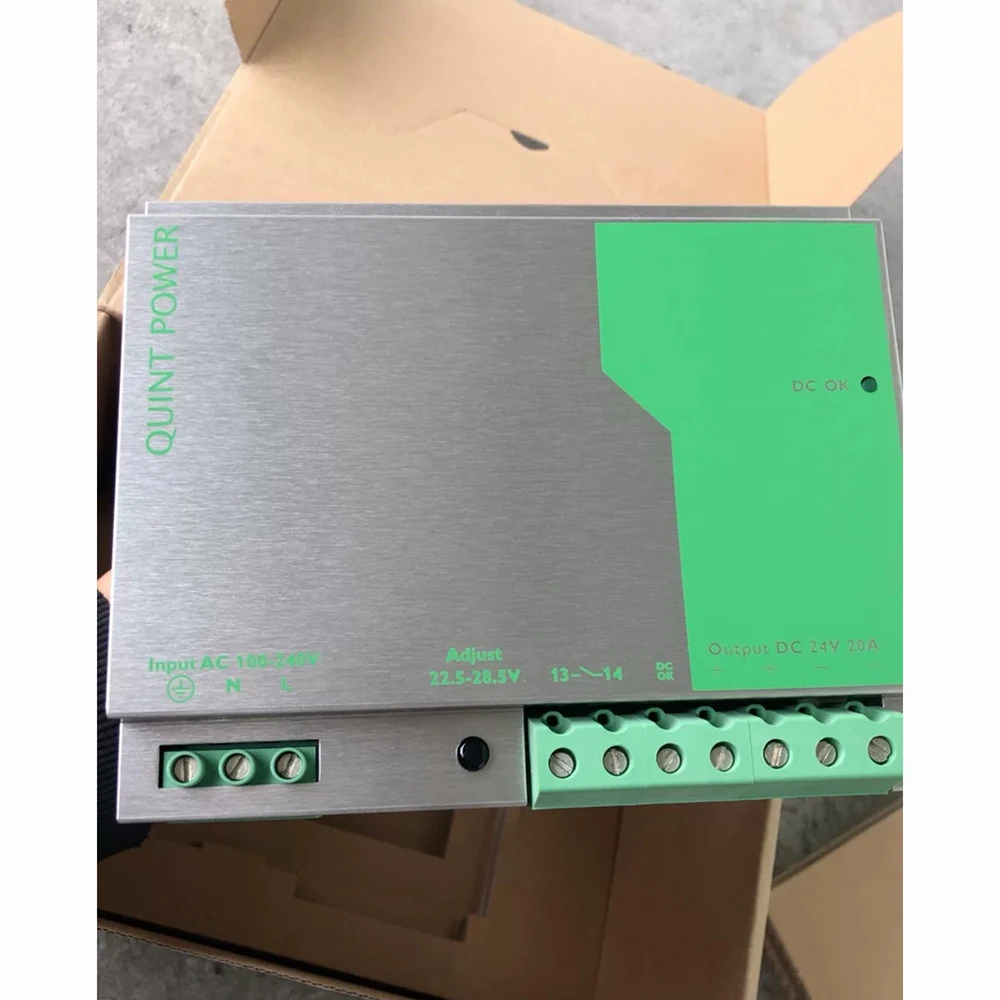 2938620 QUINT-PS-100-240AC/24DC/20 QUINT POWER 24VDC/20A For Phoenix Switching Power Supply Fast Ship High Quality 7 2938620 QUINT-PS-100-240AC/24DC/20 QUINT POWER 24VDC/20A For Phoenix Switching Power Supply Fast Ship High Quality - Image 5