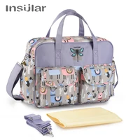 New Style Waterproof Diaper Bag Large Capacity Messenger Travel Bag Multifunctional Maternity Mother Baby Stroller Bags 1