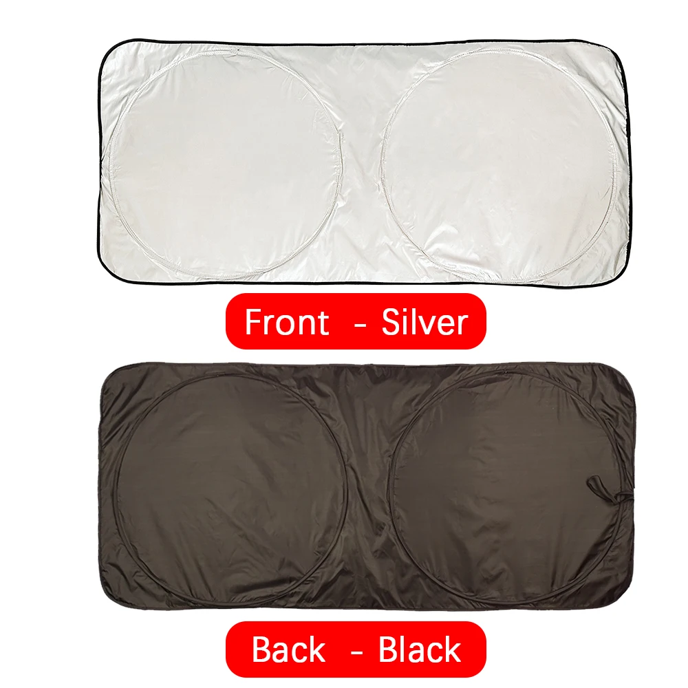 Car Sunshade Windshield Sunshade Windshield Sun Shade 1PC Car Sun Heat Protection Front Windshield Sun Shade Cover For Great Wall GWM WINGLE VOLEEXX WEY MOCCA MACCHIATO ORA HaoMao GT