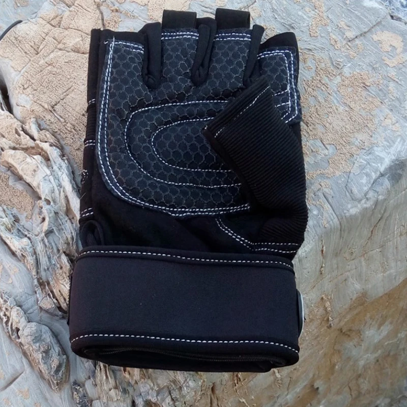 Gym Gloves Fitness Weight Lifting Gloves Body Building Training Sports Exercise Cycling Sport Workout Glove for Men Women 6