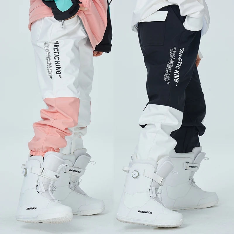 Skiing Pants, Night glow, Snowboard Snow Pants, Ski Clothes, Ski Suit Pant, Snowboarding Trousers, Men and Women