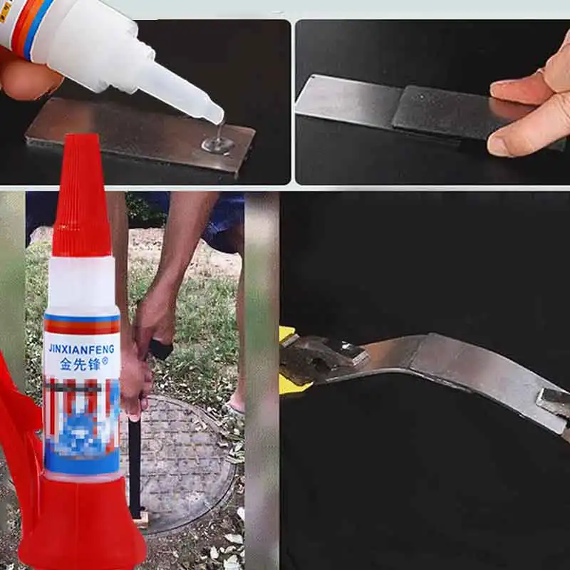 Repair Glue Solder Glue Super Glue Welding Glue Instant Glue 50ml Powerful Welding Repair Glue Universal Welding High Strength Super Adhesive Fast Liquid Metal Plastic Sealer Agent