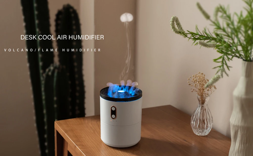 Description Picture 3 of itemJellyfish Humidifier Diffuser Aromatherapy Perfume Essential Oil Aroma Diffuser Cool Mist Air Humidifier For Office Bedroom