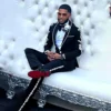 Shiny Appliques Beaded Men Suits Customized Wedding Groom Tuxedos 2 Pieces Sets Bridegroom Prom Blazers Luxury Costume Homme 1
