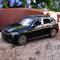 1:32 GLC 400e SUV Alloy Car Model Diecast Metal Toy Off-road Vehicles Car Model Simulation Sound Light Collection Childrens Gift 2