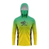 New Breathable Anti Mosquito Dry Thin Fishing Shirt Mens Outdoor Long Sleeve fishing clothes UV Clothing Hooded Coat Sunscreen 4