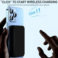 Mini Wireless Magnetic Power Bank 5000mAh Super Fast Charging Ultra Capacity External Battery Power Bank For iPhone15 14 13 12 1