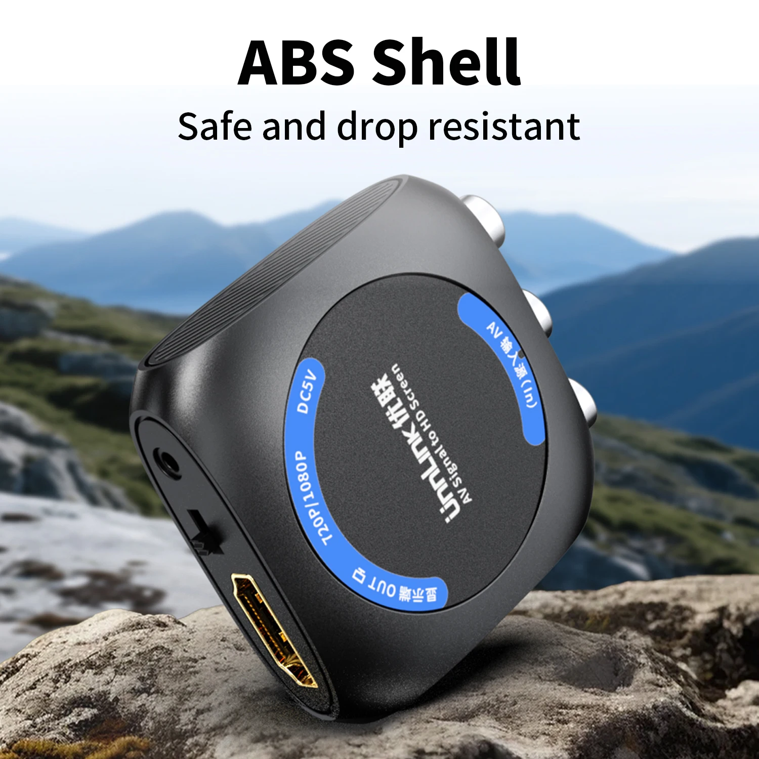 HD 1080P AV to HDMI Converter