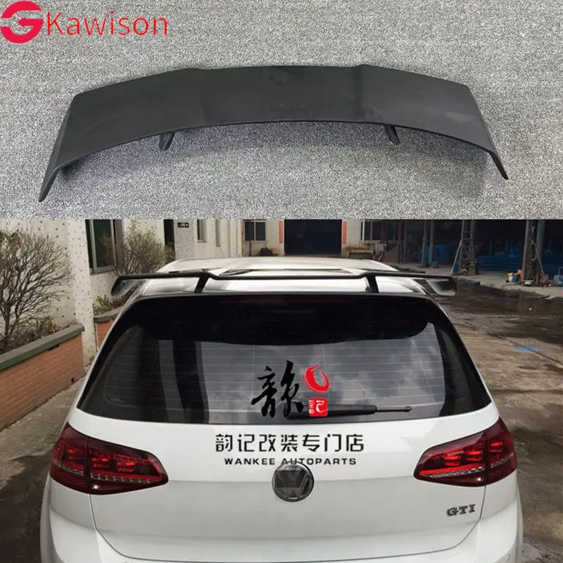 

Golf 7 MK7 Revozport Style Carbon Fiber Auto Car Roof Spoiler Wing for Volkswagen VW Golf VII Golf7 GTI With R Only