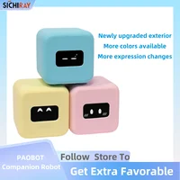 PAOBOT Companion Robot Intelligent Emotional Interactive Desktop Toy Mini Robot Electronic Pet Child's  Gifts Custom 1