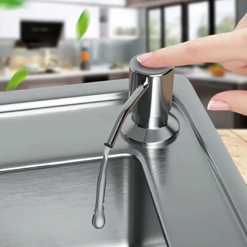 Soap Shampoo Dispenser Extension Tube Kit Replacement for Kitchen Sink Metal Under Deck Mounted Potable Bottle Accessories soap dispenser shampoo dispenser soap dispenser bottle foaming soap dispenser