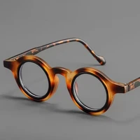 High Quality Round Reading Glasses +1.0 +1.5 +2.0 +2.5 +3.0 +3.5 +4.0 Anti Blue Light Transparent Eyeglass Lenses Solid Color 4