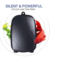 ปั๊มลมตู้ปลา ปั๊มออกซิเจนตู้ปลา ปั๊มออกซิเจนขนาดเล็ก เงียบพิเศษ อุปกรณ์ตู้ปลา 220V 3W 5W 3