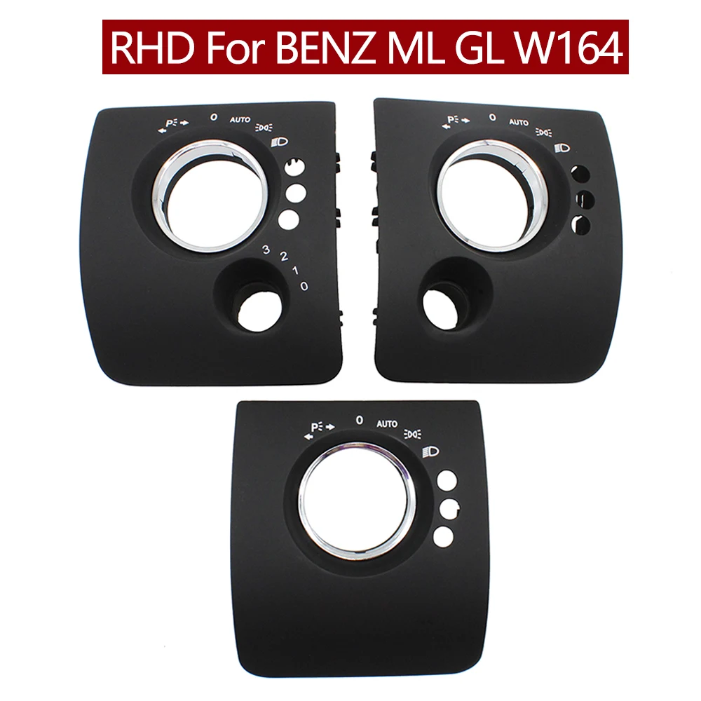RHDRightFrontHeadLampHeadlightSwitchButtonCoverTrimForMercedesBenzW164MLGL.jpg