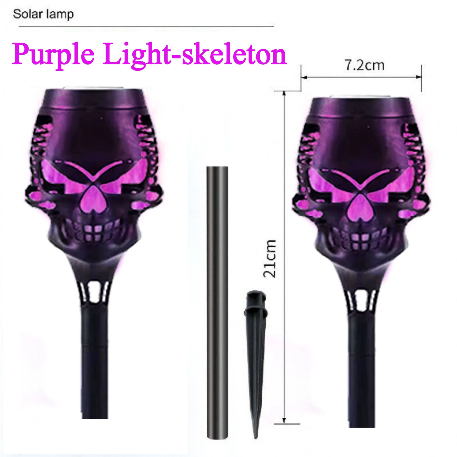 12LED Solar Flame Torch Lights Flickering Light Waterproof Garden Decoration Out