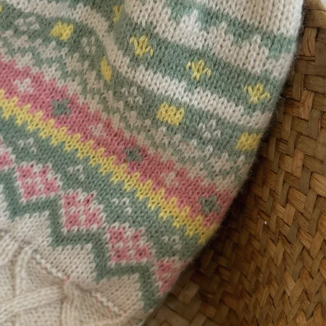 New Winter Beige Green Stripe Dog Pet Sweater for Warm Christmas New Year Clothes Wear for Small Medium Puppy Pet 6