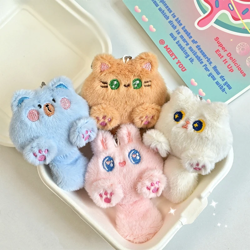 子猫の武勇伝／アンブローズ／ぬいぐるみキーホルダー かわいい小さな猫のぬいぐるみのおもちゃ、漫画の子猫の