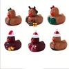 Christmas Gingerbread Man Rubber Duckies Toys Gingerbread Man Theme Party Decor Small Funny Rubber Ducks for Xmas 1