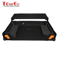 Orange Flight Case For DDJ-SX3/SX2 Digital Controller With Laptop Shelf & Wheels 2