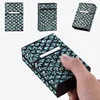 Luxury Bling Cigarette Box Holder for Woman Men Leather Cigarette Case Smoking Accessories Button Design 4