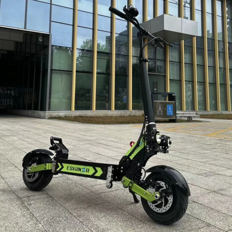 High Speed All Terrain Scooter 25-40Ah 60V 6000W Dual Motor Electric Adult Scooter with Seat