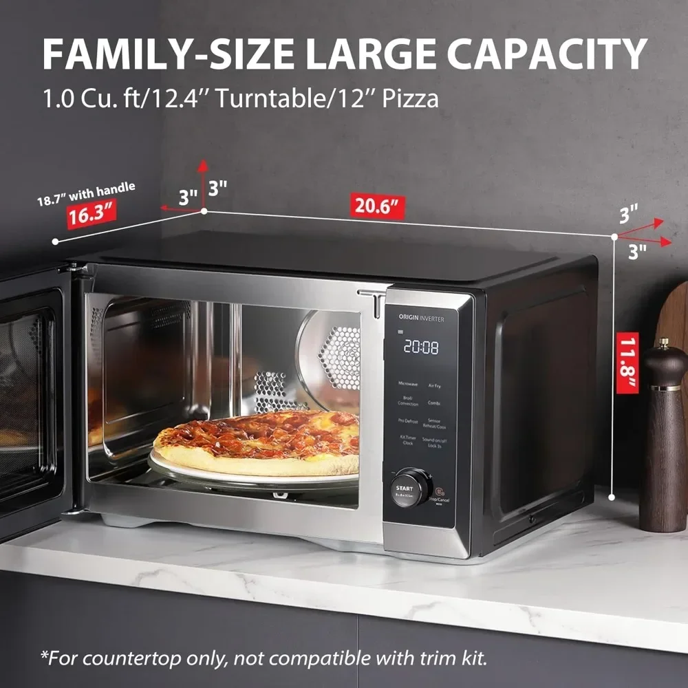 onvection, Broil, Speedy Combi, Even Defrost, Humidity Sensor, Mut 6