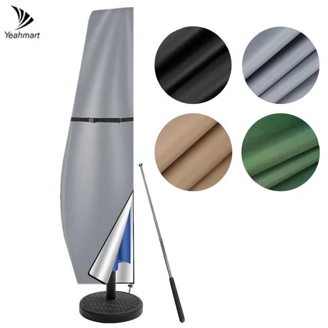 Igen, A Patio Usbrella Parasol Cover 210D Vízálló Kültéri Ofszet Banán 205Cm -Es Esernyő Burkolat Konzol Eltolás Esernyőhöz