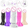Women Erotic Soft Jelly Dildos Realistic Penis with Suction Cup Sex Toys for Beginners Men Anal Butt Plug Female Adult Toy Shop 1