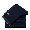 Mens Summer Fashion Business Casual Suit Pants Long Pants Male Elastic Straight Formal Brand Trousers Plus Big Size 28-40 KOACUS 3