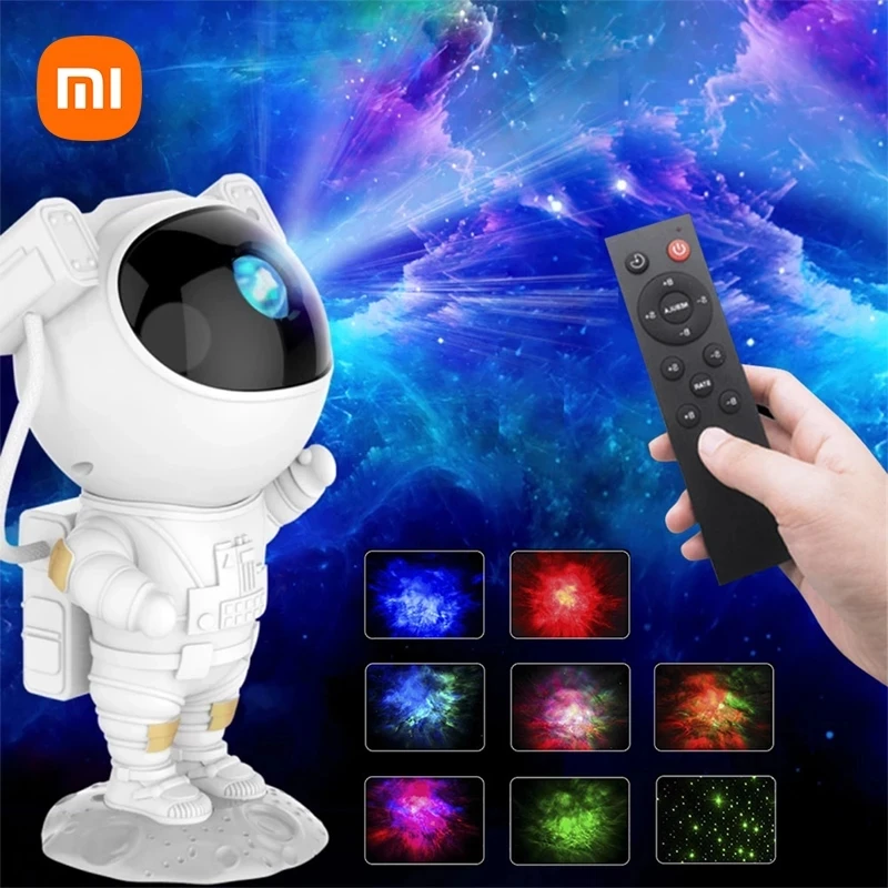 ASTRO STAR LIGHT ムンビン Amazon.com: Astronaut Star Projector Galaxy Light, 360