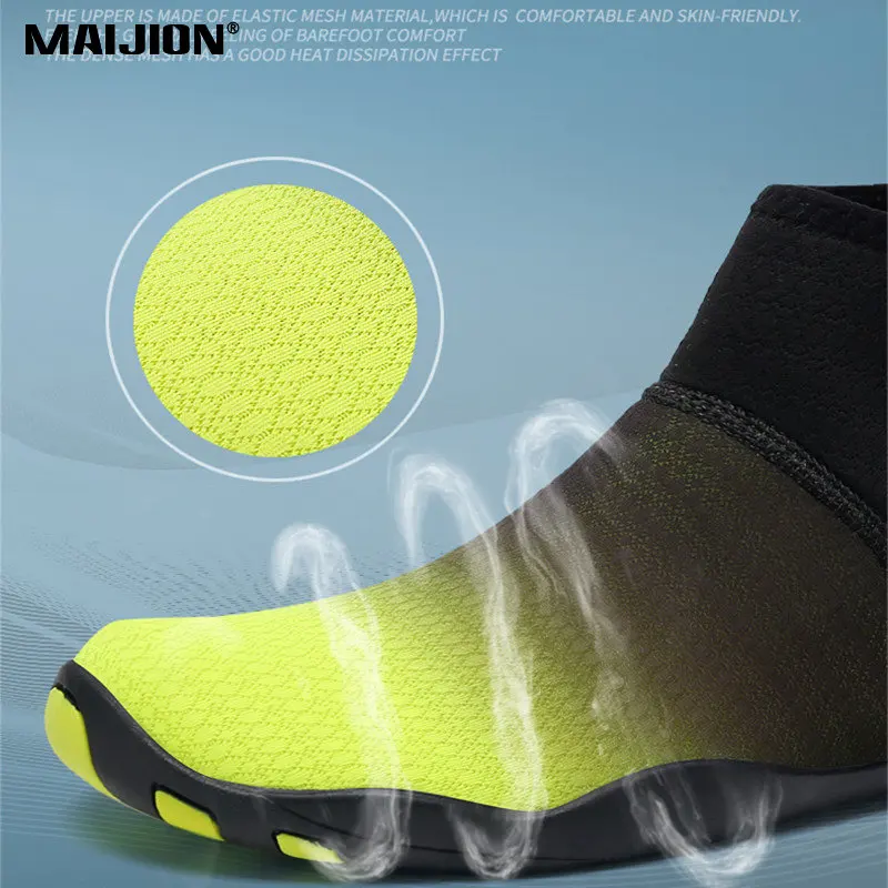 Water Sports Shoe Upstream Beach Comfortable Men Women Barefoot Quick Dry Swim Aqua Shoe Nonslip Footwear Breathable Wading