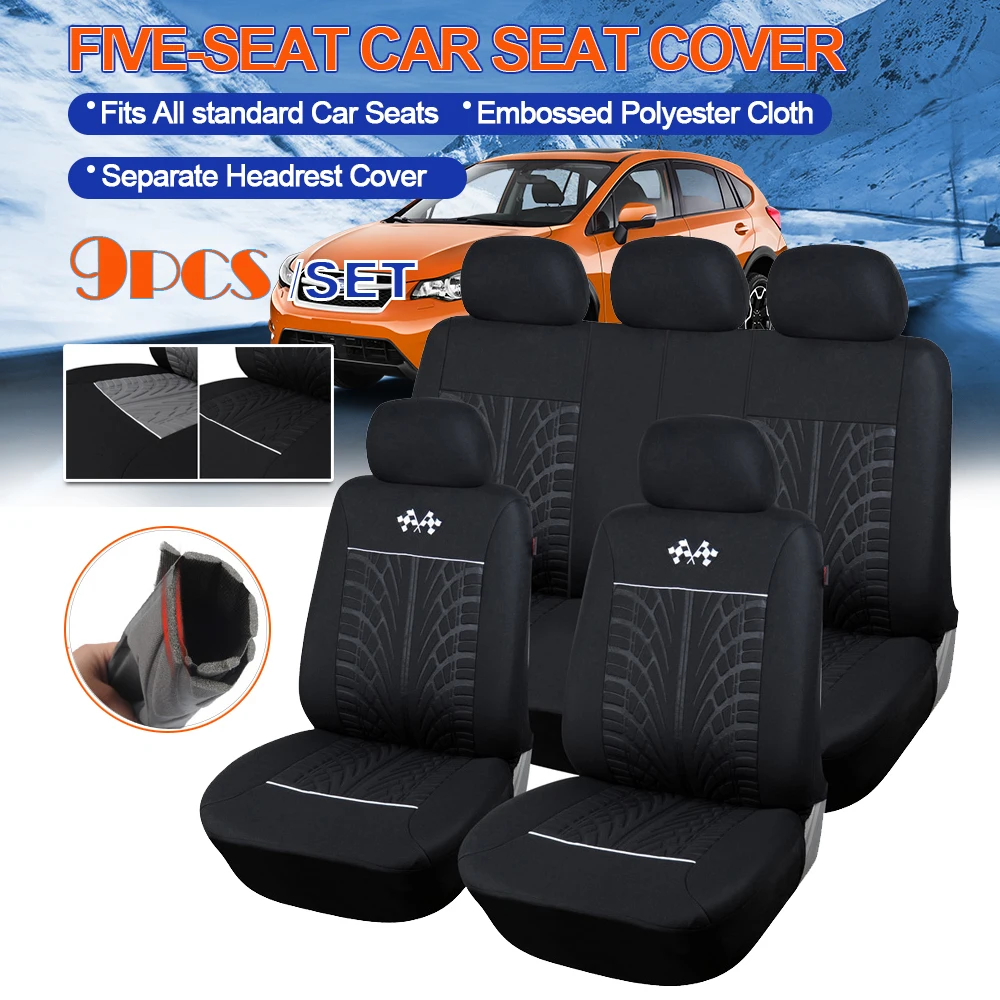 AUTOYOUTH Sports Car Seat Covers Universal Vehicles Seats Car Seat