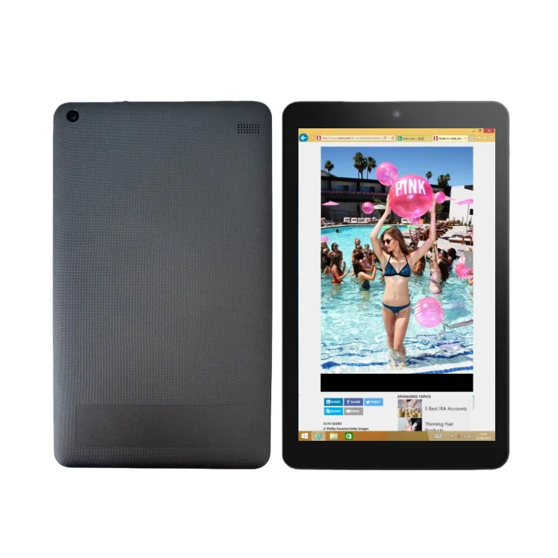 最新の8インチWindows 10タブレットPC、2GB DDR3 RAM、32GB ROM、64