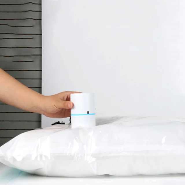 Sűrített Táska Elektromos Szivattyú Vákuumzsák Utazási Ruhákhoz Élelmiszer -Szervező Mini Vákuumtömítőgép Térmegtakarító